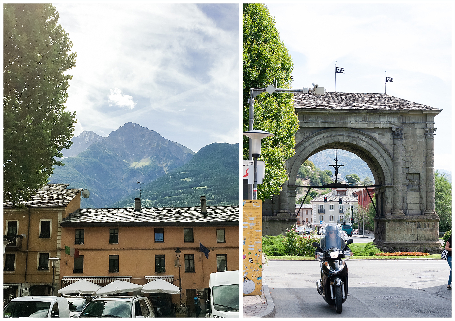 Aosta Town Italy 