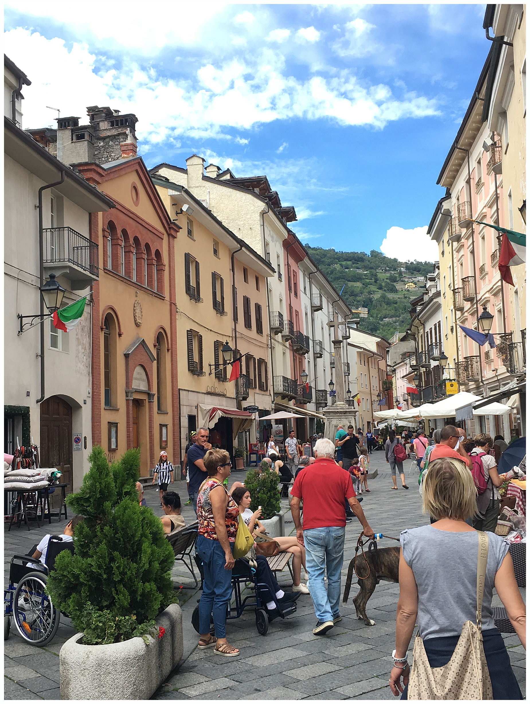 Aosta Town Italy