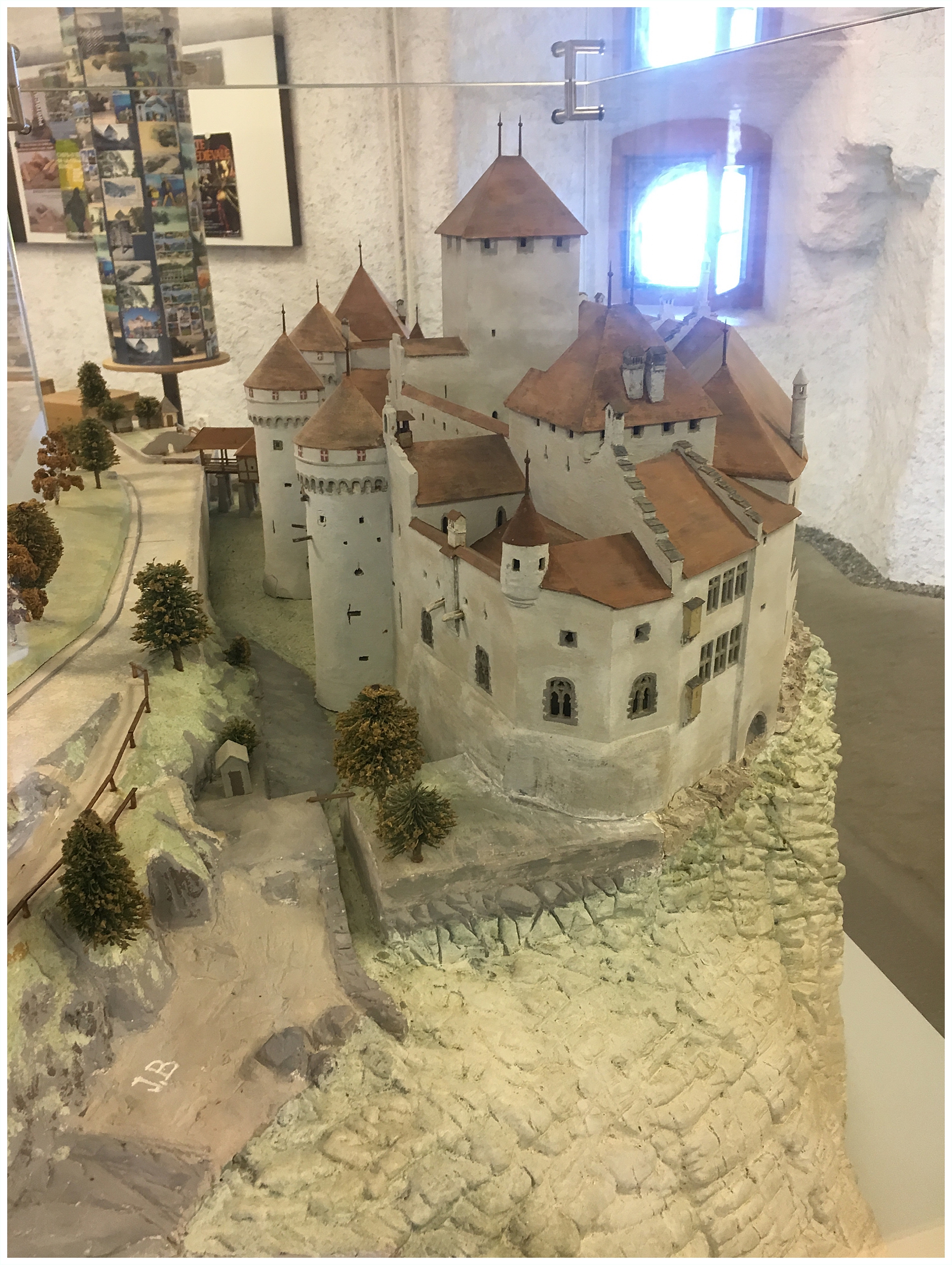 Chateau de Chillon scale model