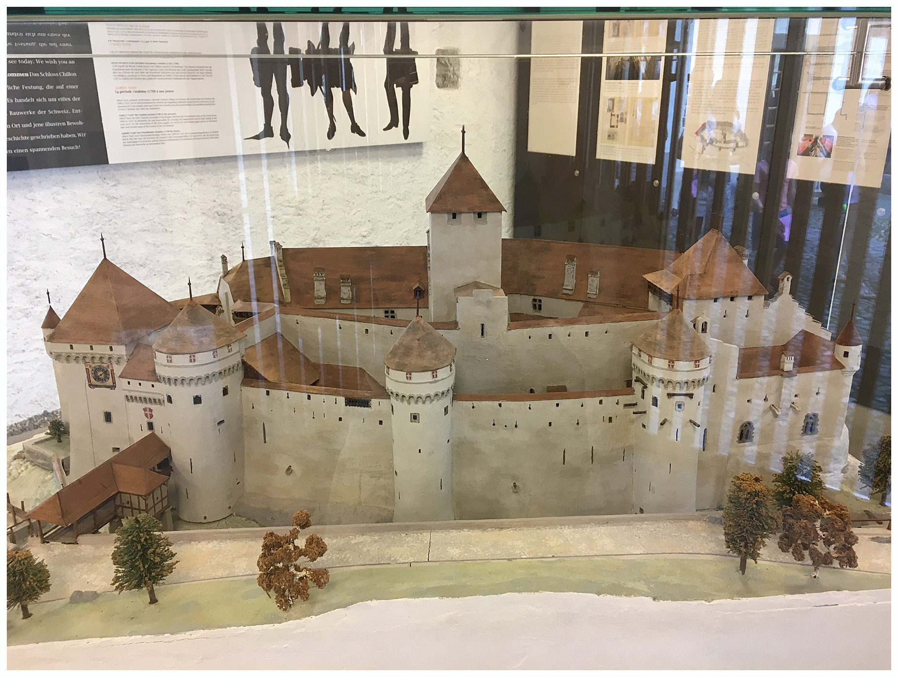 Chateau de Chillon scale model