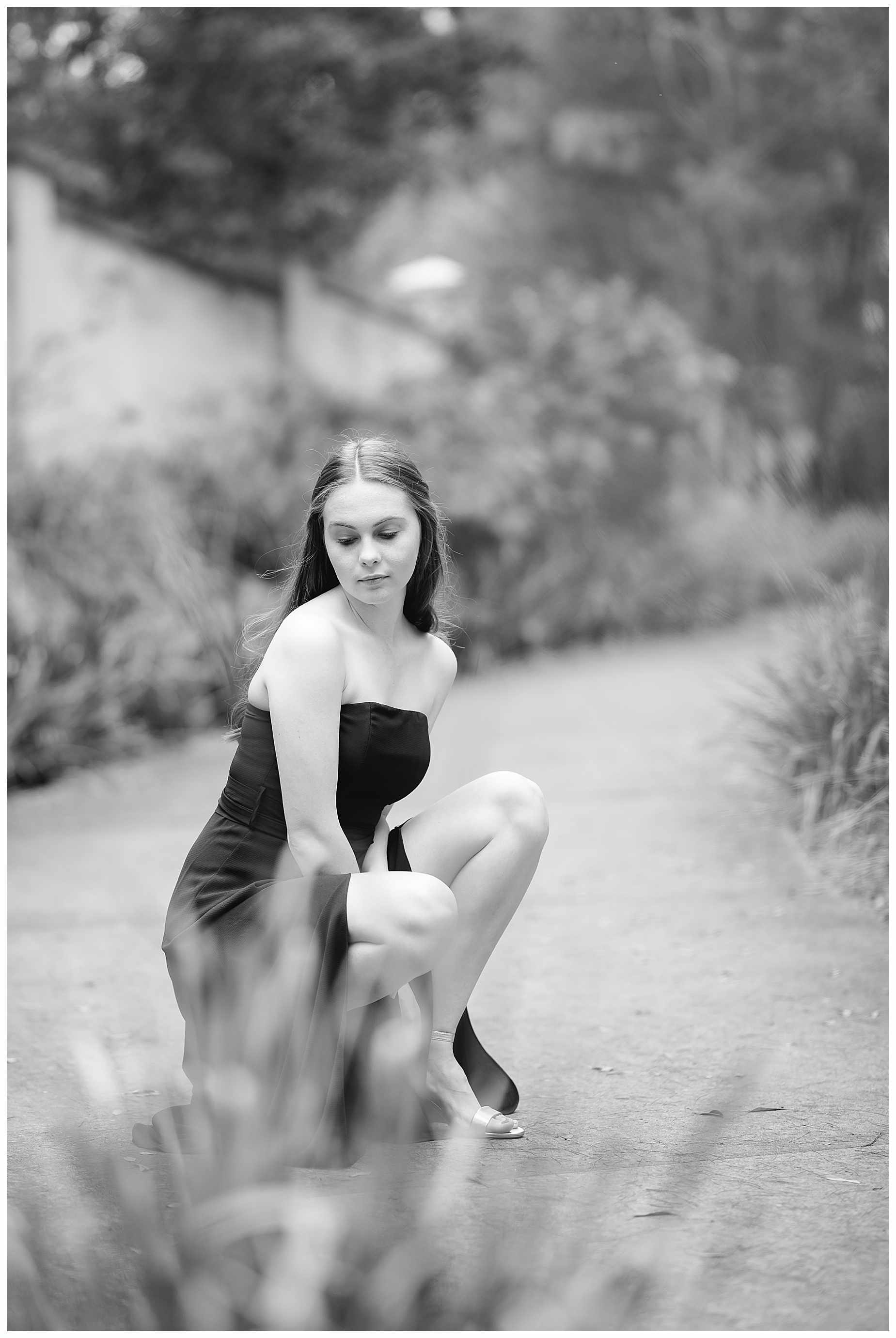 High School Formals lifestyle session in Bella Vista, NSW. Black and White