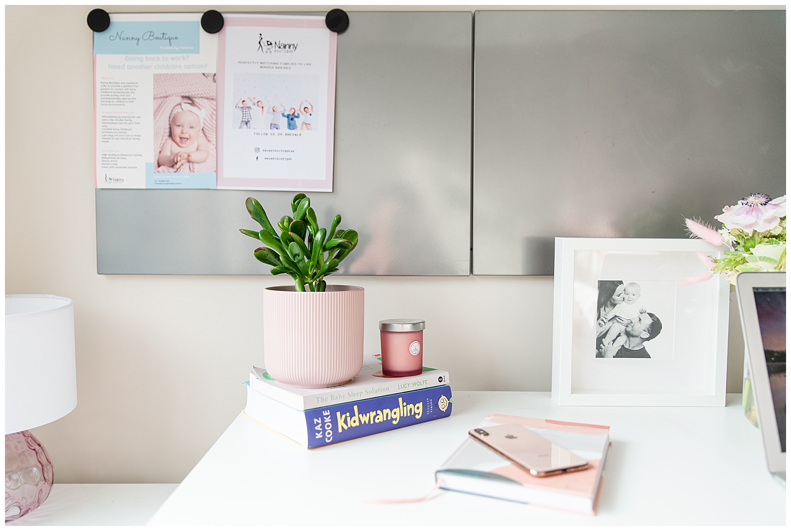Business Branding photography workspace