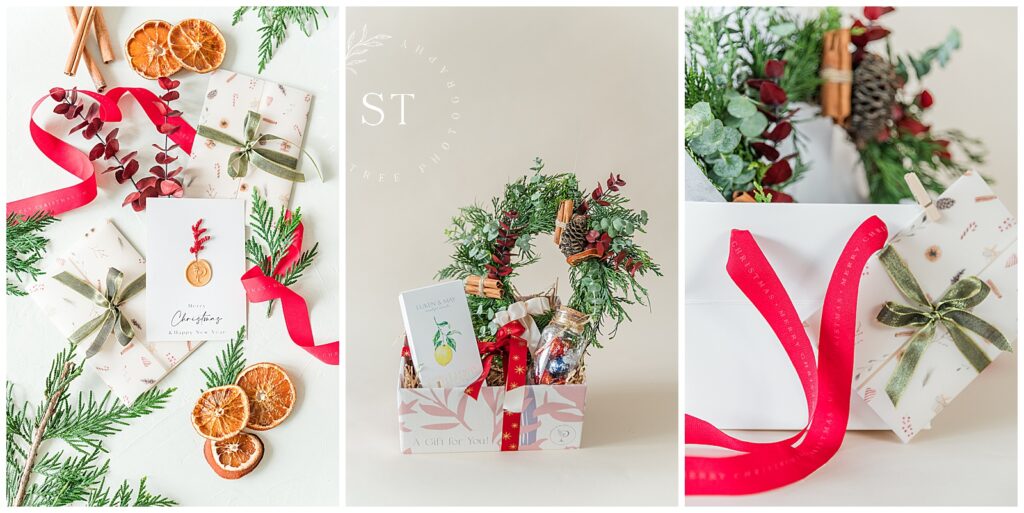 Themed Product Photography Christmas catalogue images