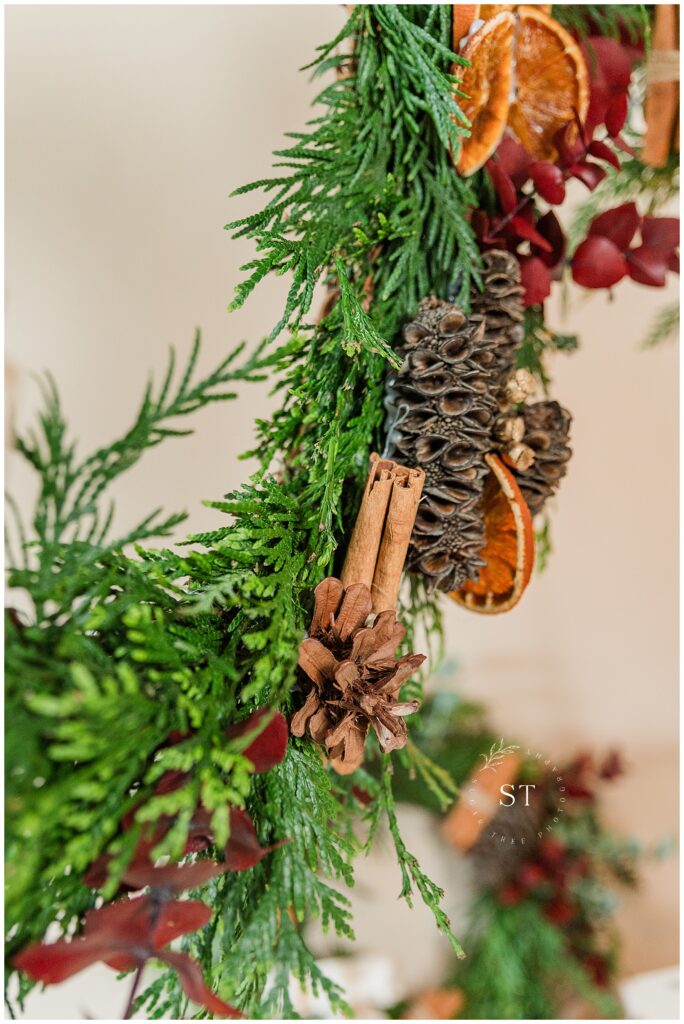 Christmas branding photography