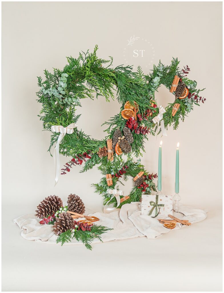 Christmas branding photography