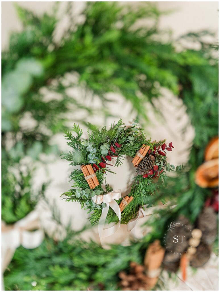 Christmas branding photography