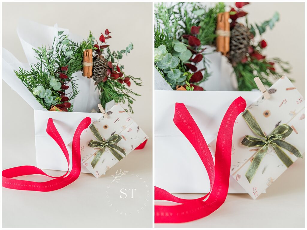 Christmas product photography