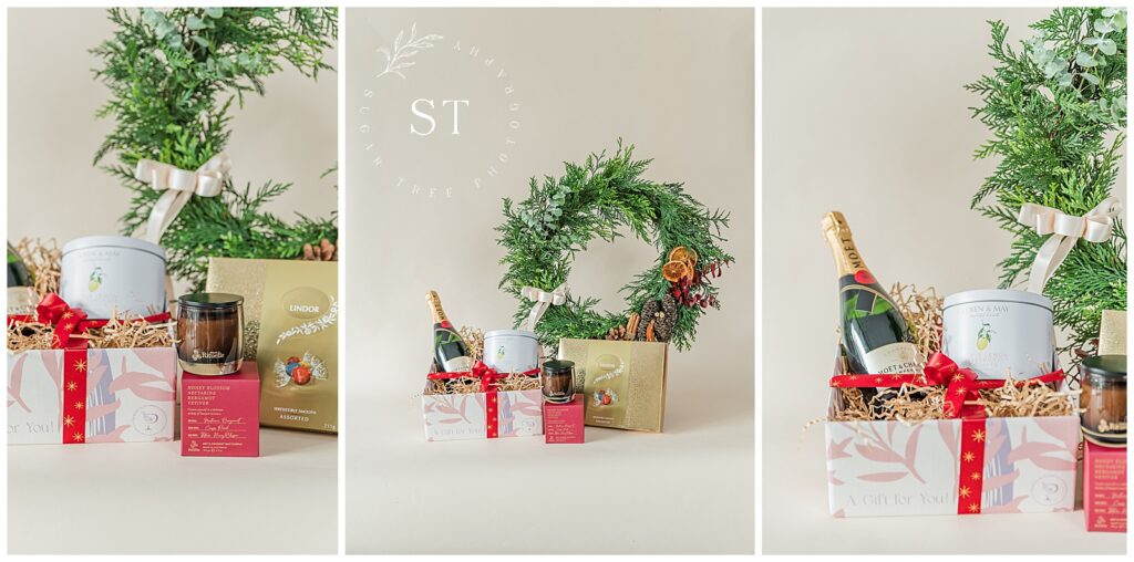 Christmas product photography
