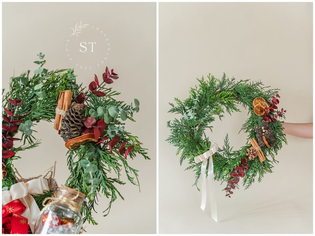 Christmas branding photography